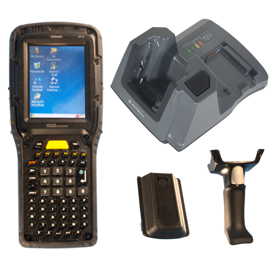 Psion Teklogix OMNII XT10 RF Handheld Terminal Bundle Deal